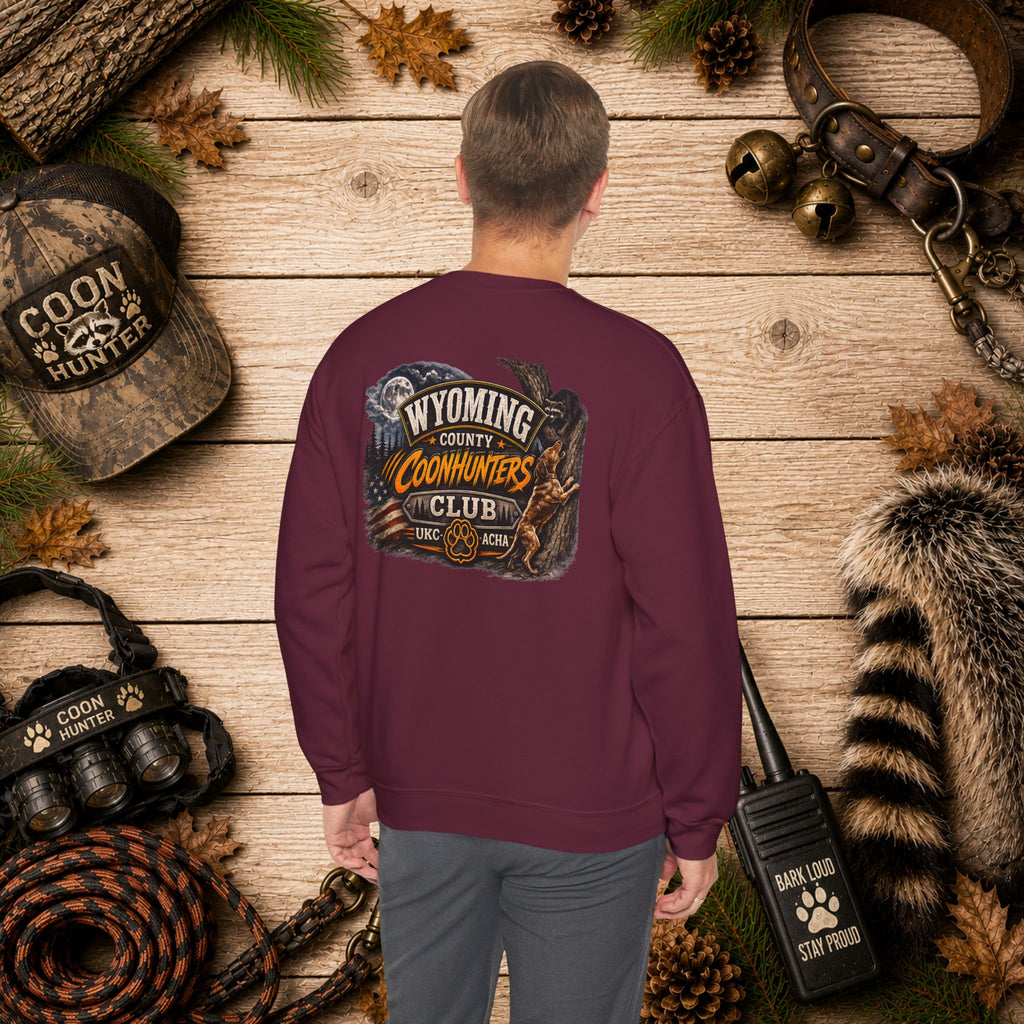 Wyoming Coonhunters Club Crewneck Sweatshirt