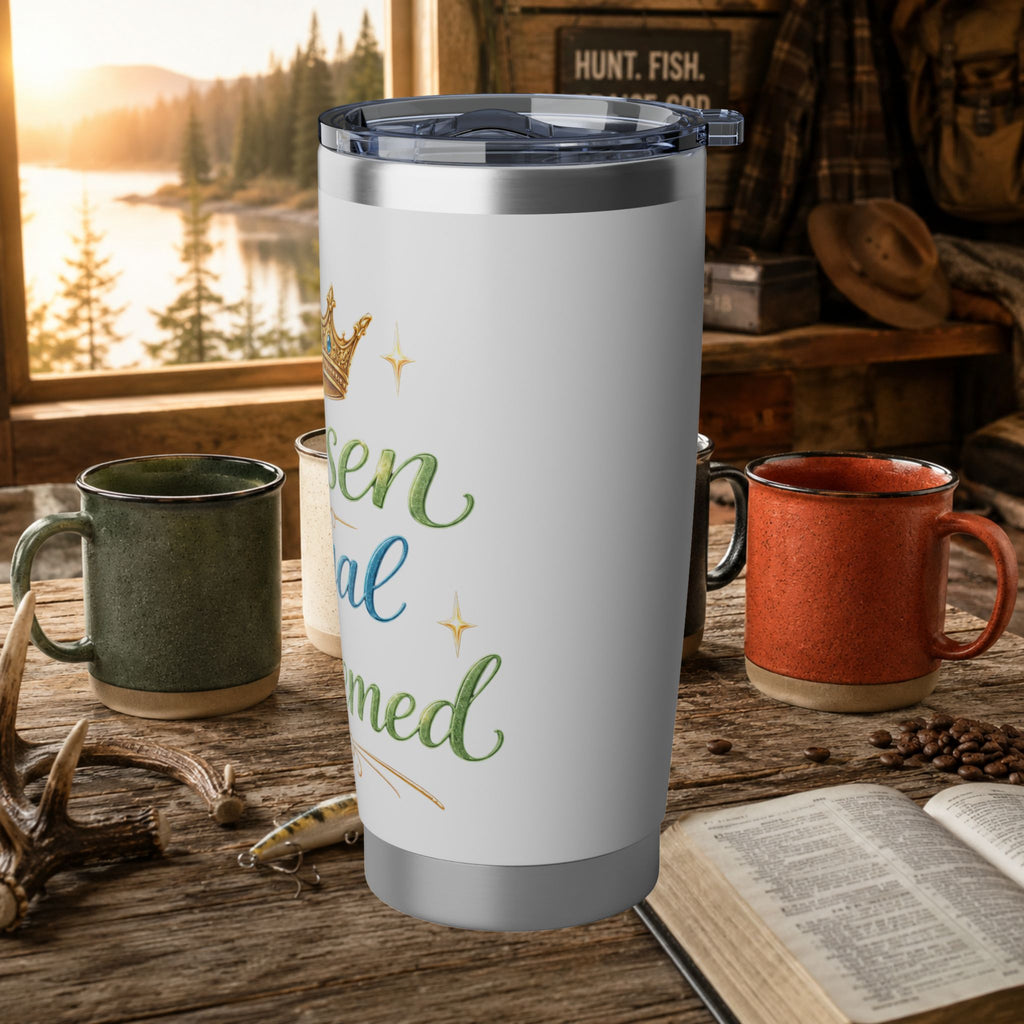 Chosen Royal Redeemer 20oz Tumbler | Inspirational Christian Travel Mug