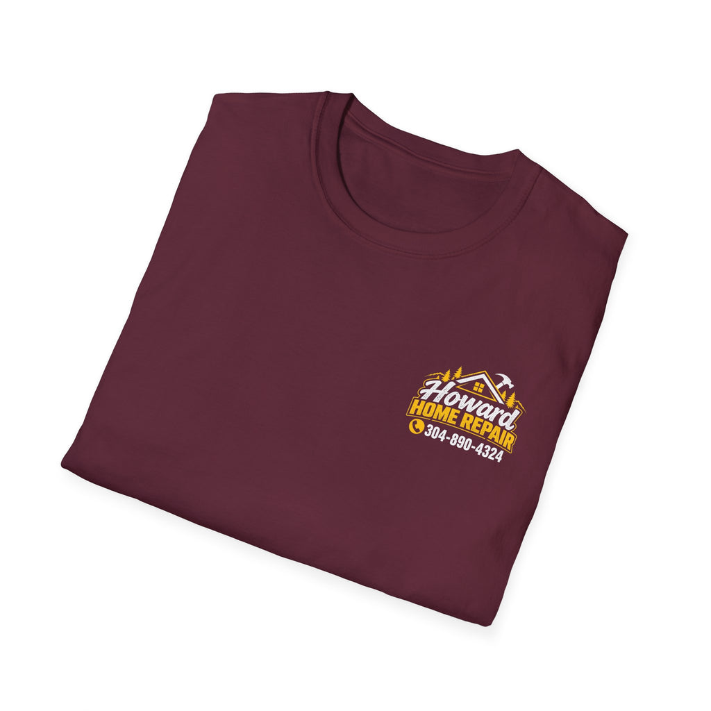 Home Repair T-Shirt — Small Yellow House Logo