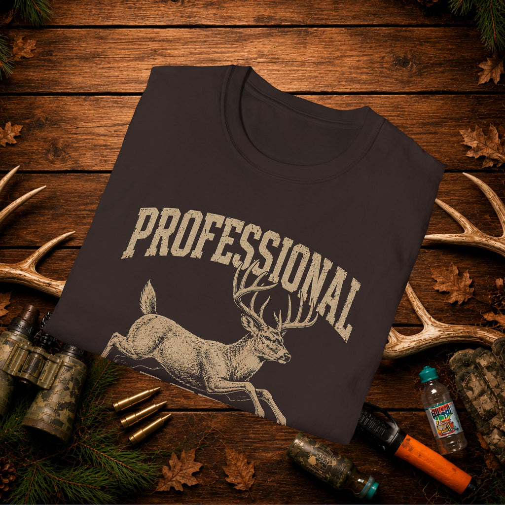 Professional Deer Spooker T-Shirt — Funny Hunting Shirt for Outdoorsmen