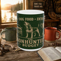 The Coonhunter Budget Mug — Funny Coon Hunting Ceramic Coffee Cup (11oz/15oz)