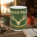 Hello Fall Goodbye Responsibility Deer Hunting Coffee Mug – 15oz