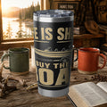 Fishing Quote 20oz Tumbler - "Life is Short, Buy the Boat" Insulated Travel Mug