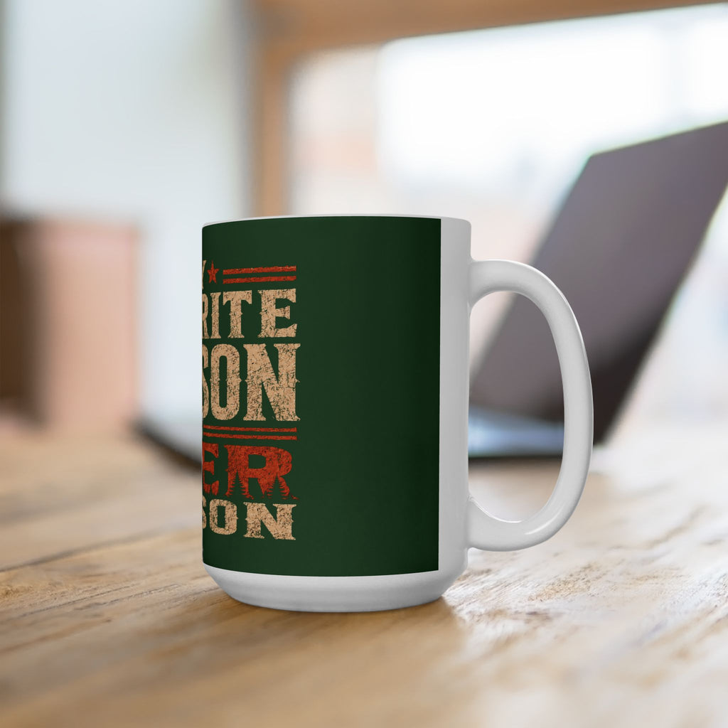 My Favorite Season Is Deer Season Mug — Hunting Coffee Cup (11oz & 15oz)