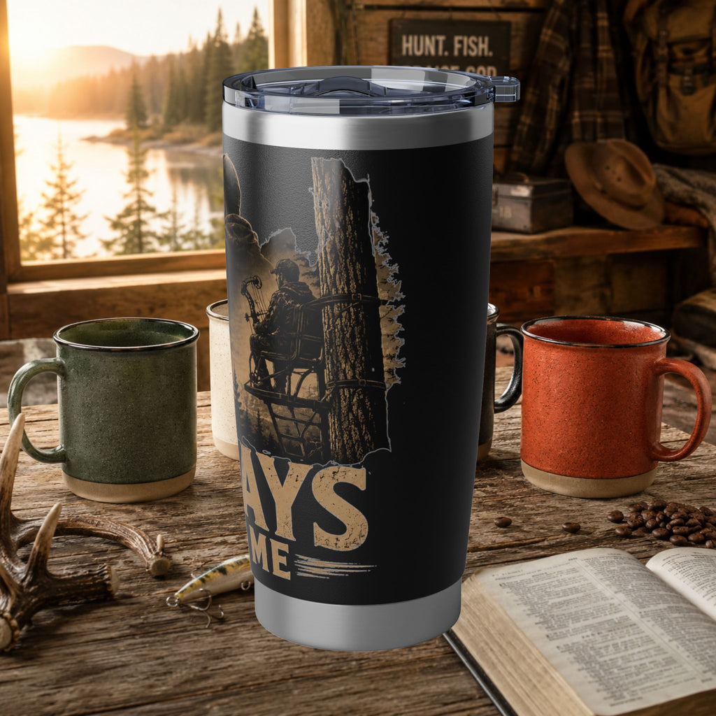 Always With Me 20oz Insulated Tumbler – Outdoor Adventure Travel Cup