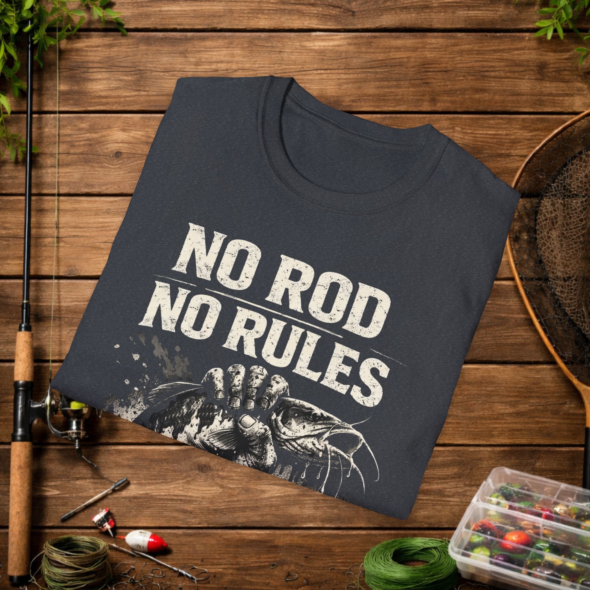 No rod. No rules. Just you and the river.