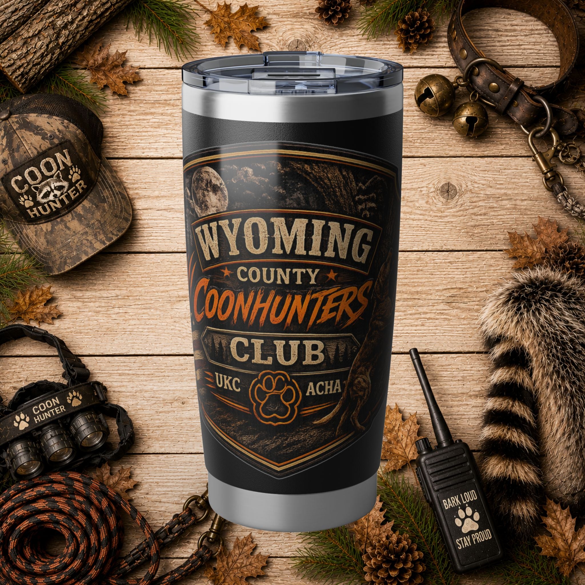 Wyoming County Coonhunters Club 20oz Tumbler