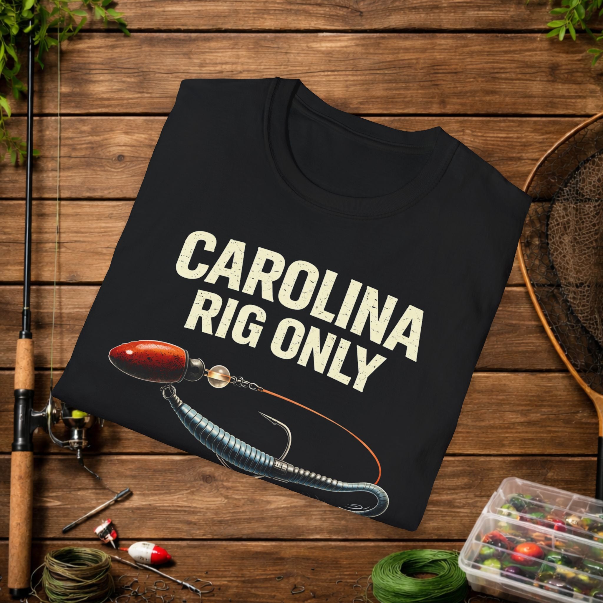 Carolina Rig Only Shirt – It’s a Southern Thing Fishing Tee – Bass Fishing Rig Shirt – Funny Fishing Shirt for Anglers