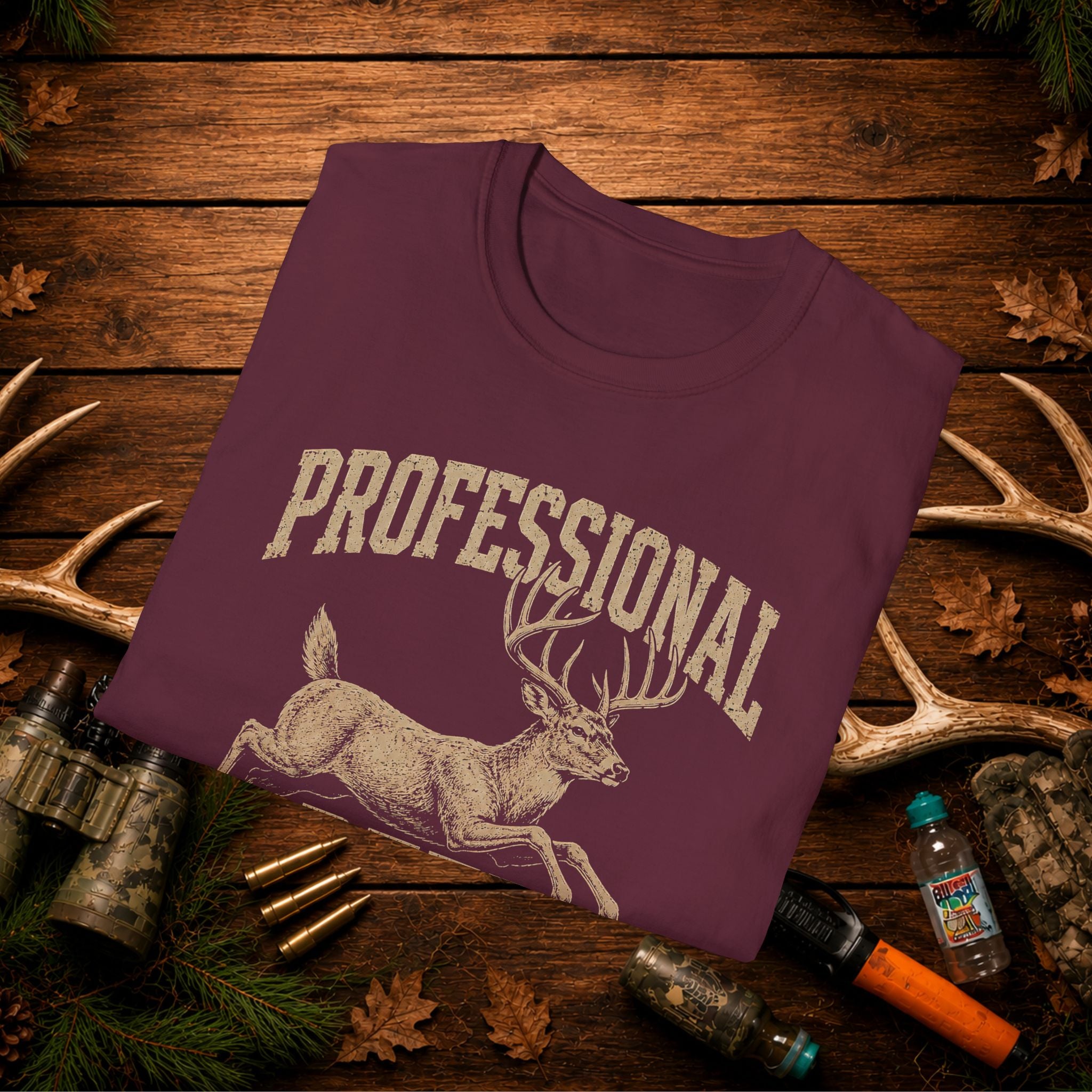 Professional Deer Spooker T-Shirt — Funny Hunting Shirt for Outdoorsmen
