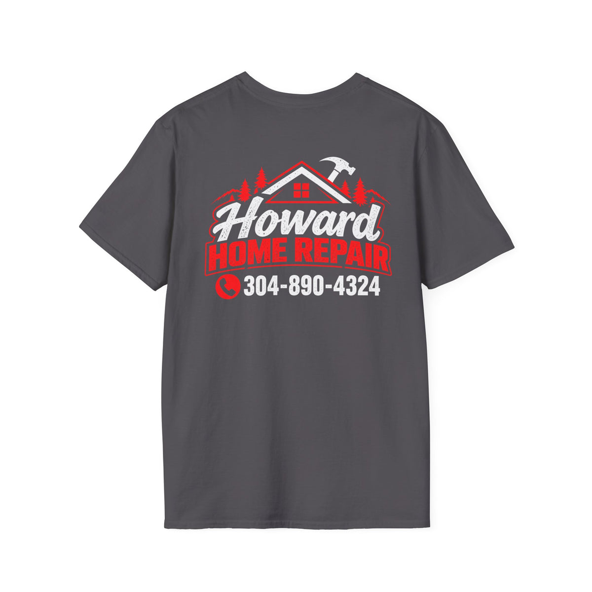 Home Repair T-Shirt — Howard Home Repair Logo & Phone Number