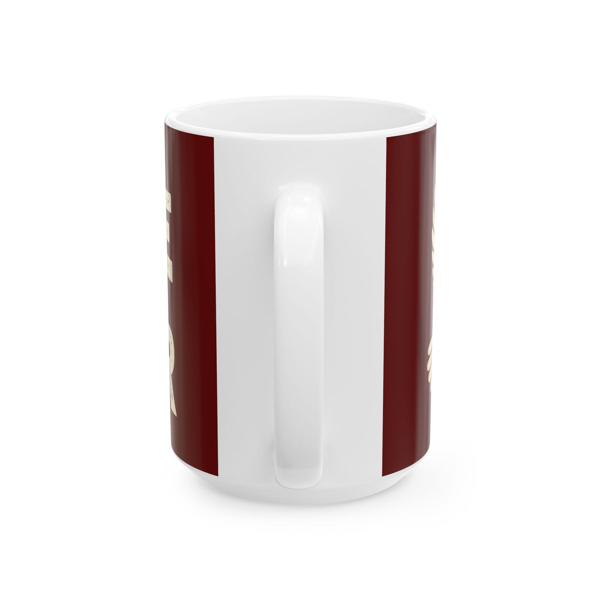 Peace Is My Power Ceramic Mug — Inspirational Dove Coffee Cup (11oz, 15oz)