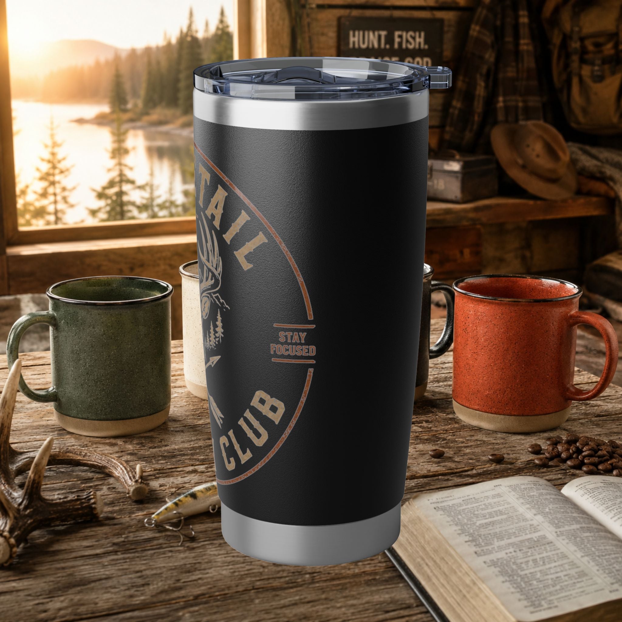 Vagabond 20oz Tumbler — Whitetail Archery Club Insulated Travel Mug