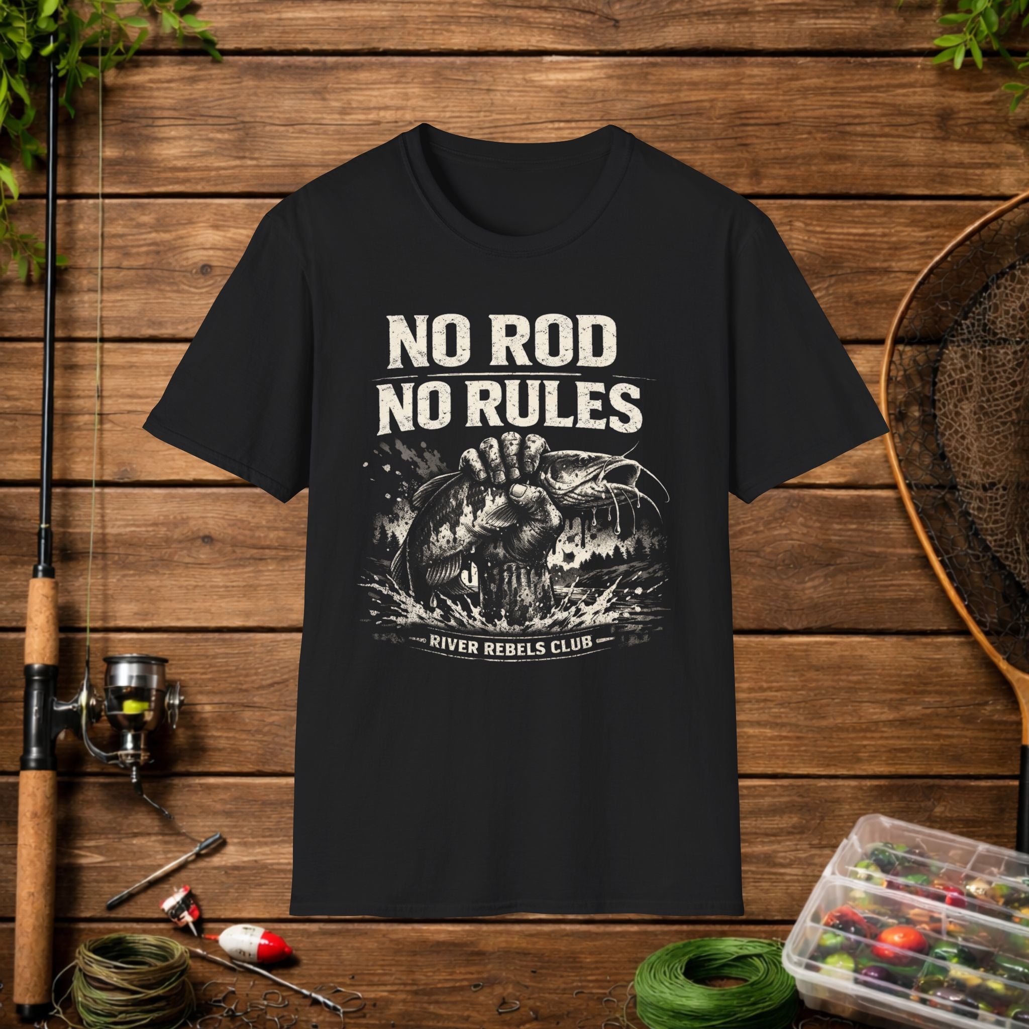No rod. No rules. Just you and the river.
