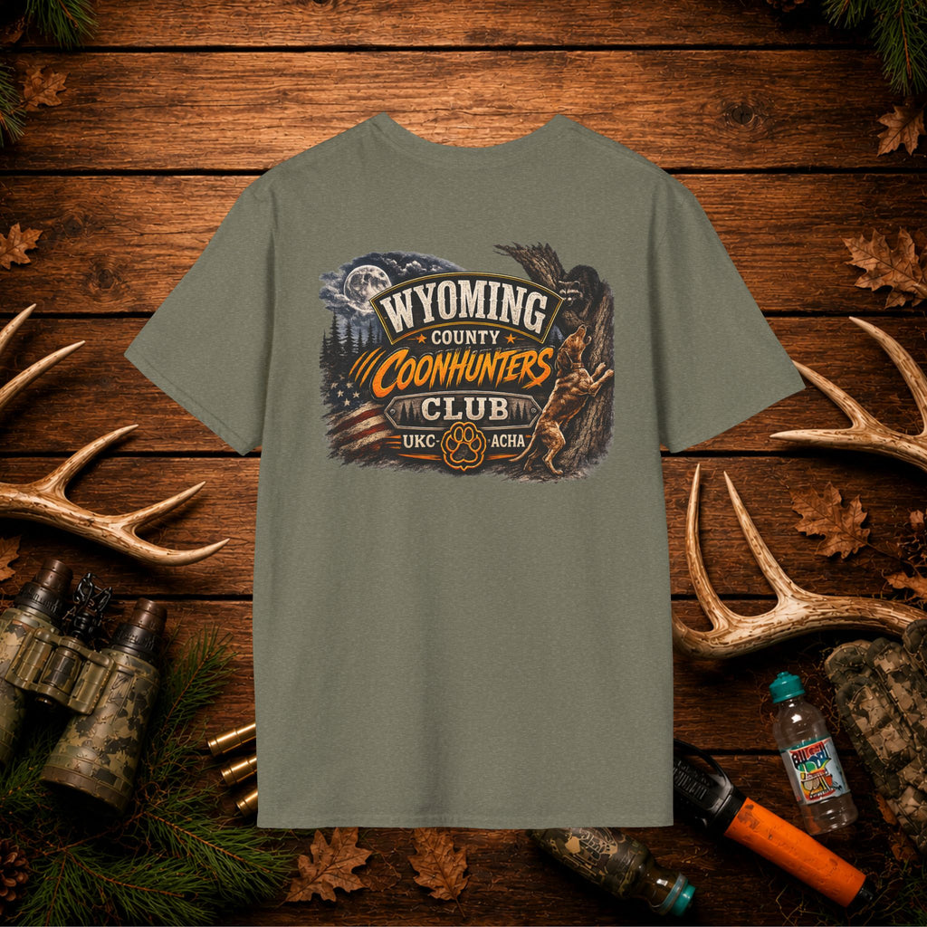 Wyoming county coonhunters club banner