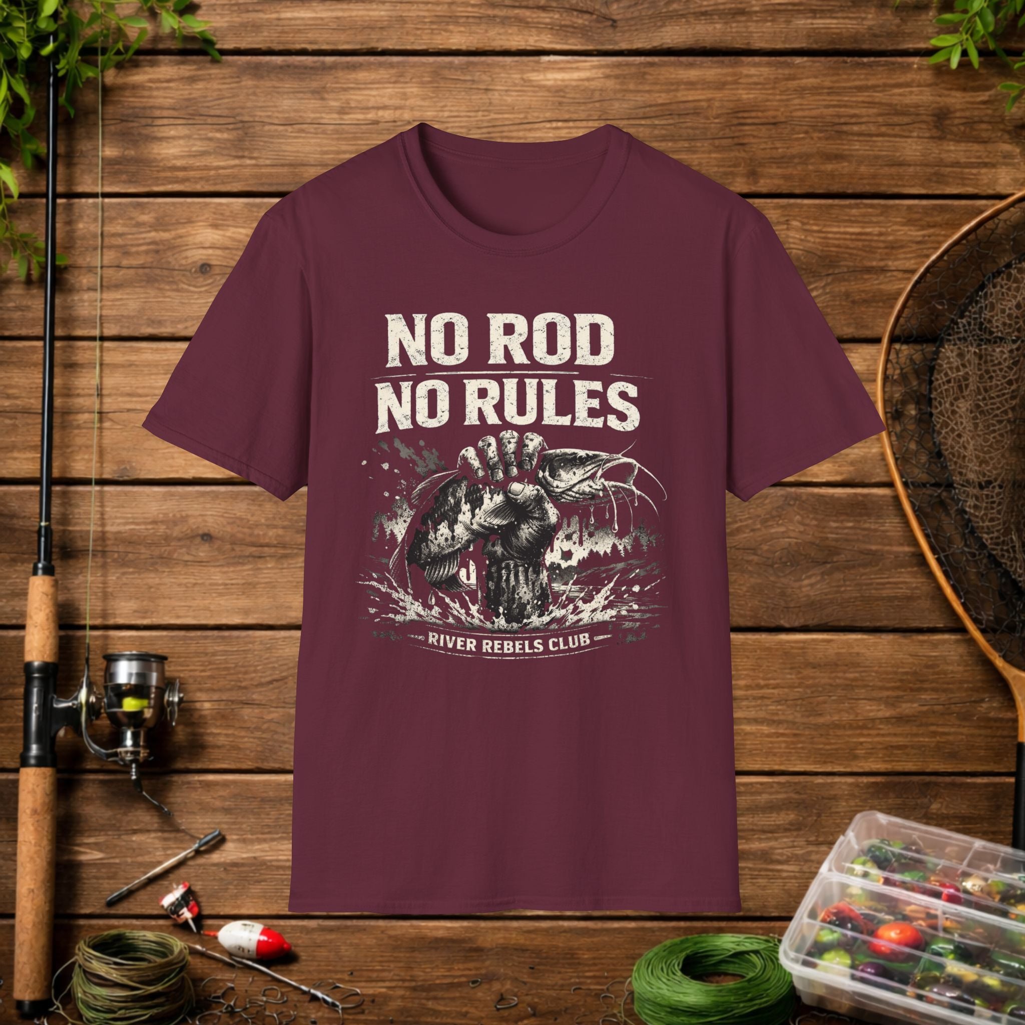 No rod. No rules. Just you and the river.