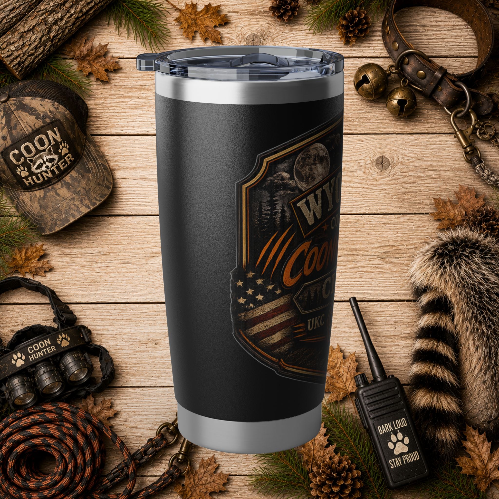 Wyoming County Coonhunters Club 20oz Tumbler