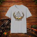 Faith Family Whitetails Shirt – Raised Wild Deer Hunting Tee – Christian Hunting Shirt – Whitetail Hunter Apparel