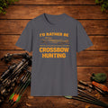 I’d Rather Be Crossbow Hunting Shirt – Deer Hunter Tee – Bowhunter Apparel – Archery Season Shirt – Hunter Gift