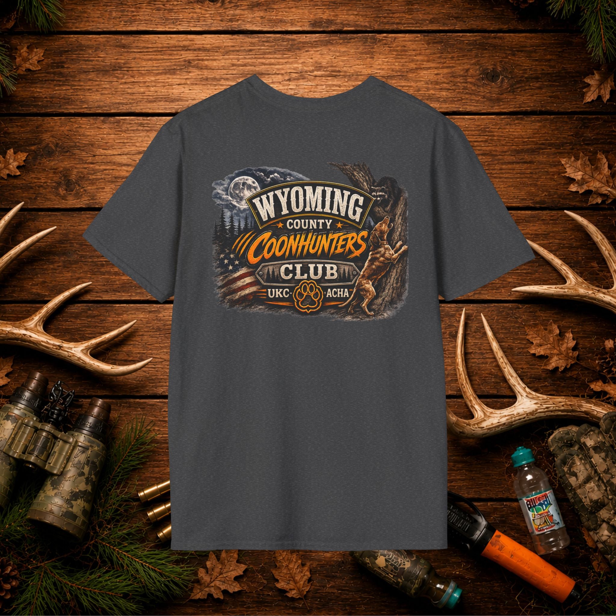 Wyoming county coonhunters club banner