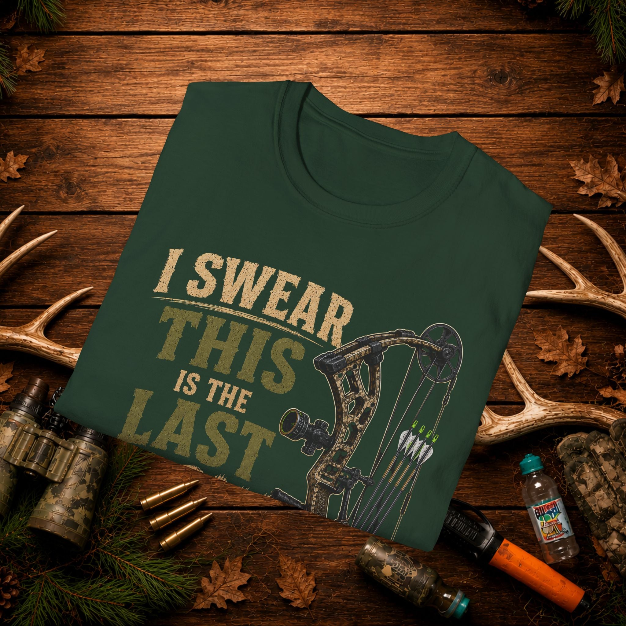 Bow Upgrade T-Shirt — “I Swear This Is the Last Bow Upgrade” Archery Tee