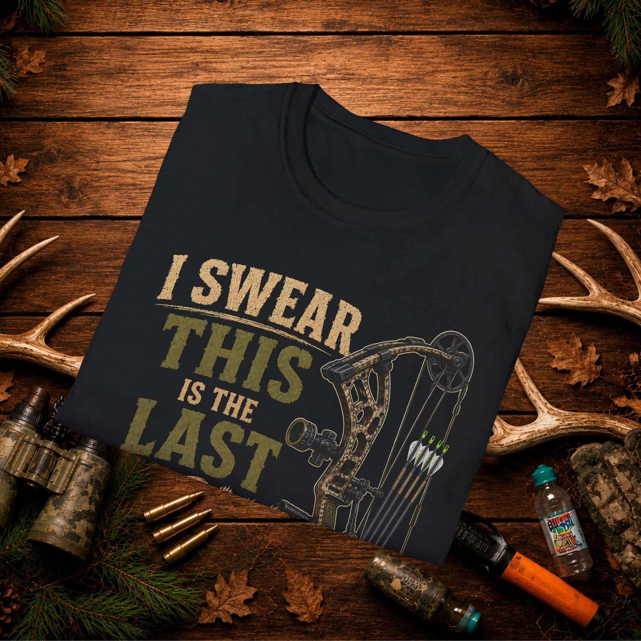 Bow Upgrade T-Shirt — “I Swear This Is the Last Bow Upgrade” Archery Tee