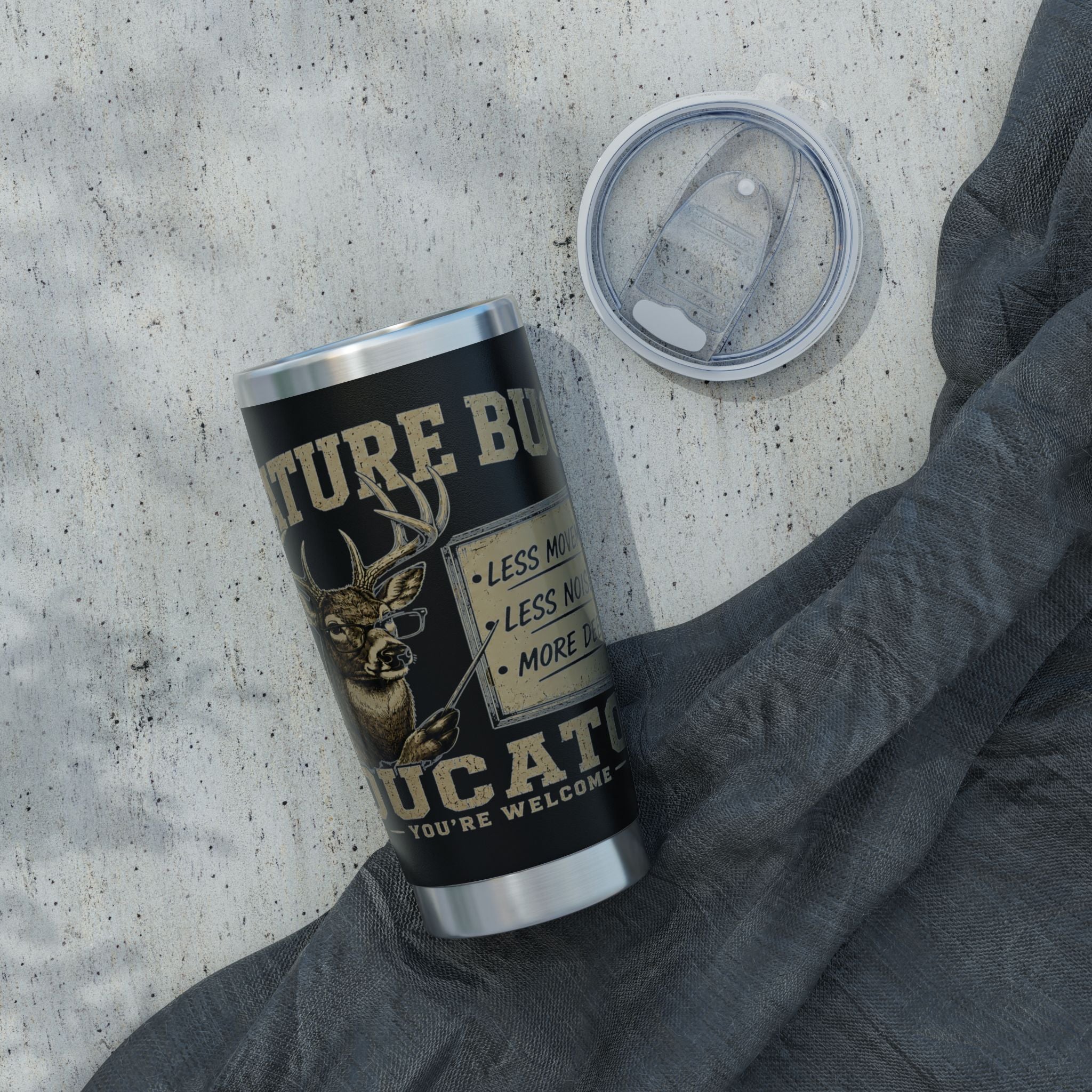 Mature Bug Hunter Tumbler — 20oz Insulated Travel Mug (You’re Welcome)