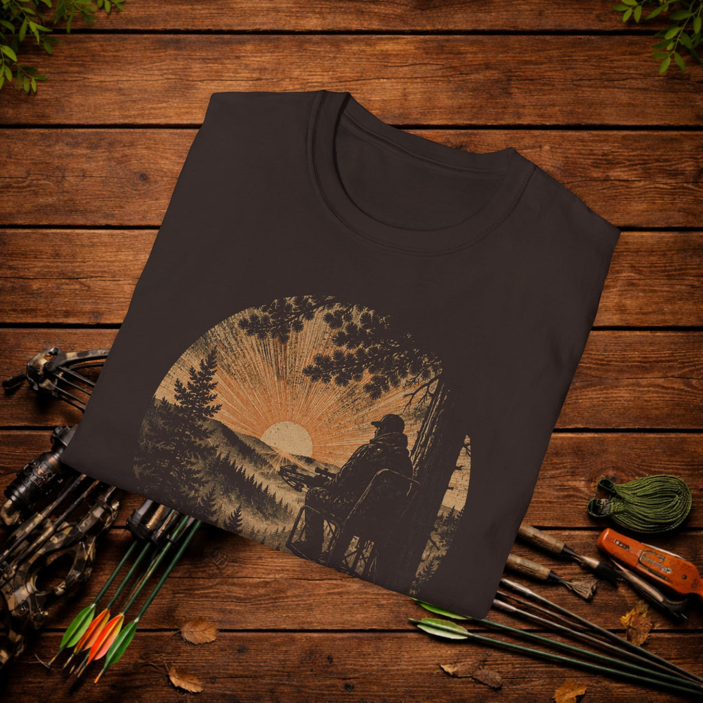 Crossbow & Cold Mornings Hunting T-Shirt