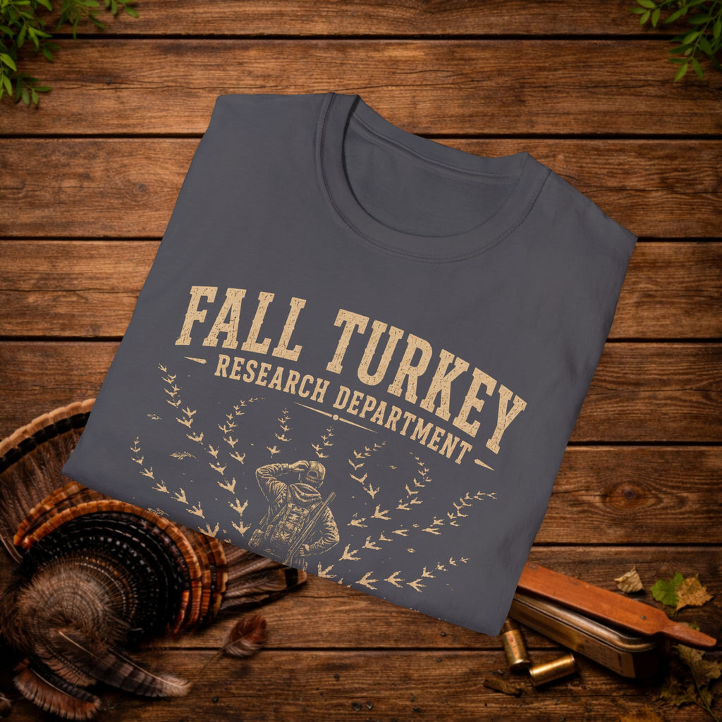 Fall Turkey Research Department T-Shirt | Funny Thanksgiving Tee | Wild Wonderful Wear
